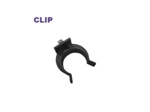 Clip Conector Negro para Zócalo